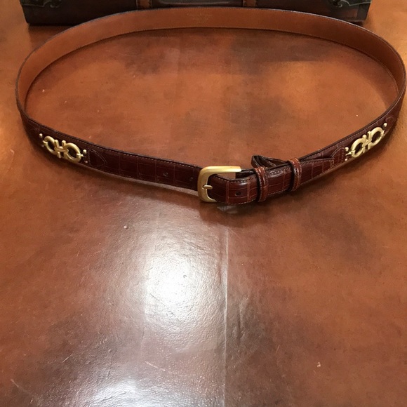 Salvatore Ferragamo Skin Leather belt 115 / 46
